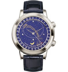 Patek Philippe Grand Complications Platinum Mens Watch Replica 6102P-001