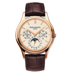 Patek Philippe Grand Complications Silver Dial 18kt Rose Gold Mens Watch Replica 5140R-011