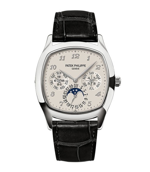 Patek Philippe Grand Complications Silver Dial Automatic Mens Watch Replica 5940G-001