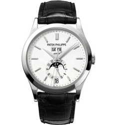 Patek Philippe Grand Complications Silvery Opaline Mens Watch Replica 5396G-011