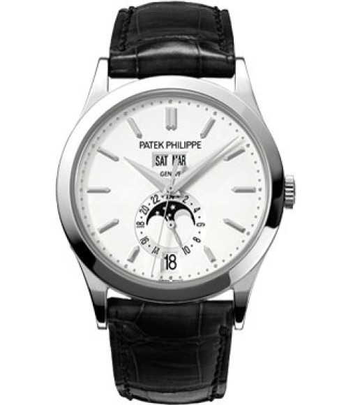 Patek Philippe Grand Complications Silvery Opaline Mens Watch Replica 5396G-011