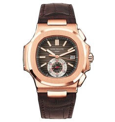 Patek Philippe Nautilus Black-Brown Dial Mens Watch Replica 5980R-001