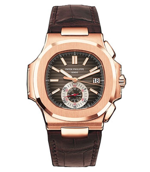 Patek Philippe Nautilus Black-Brown Dial Mens Watch Replica 5980R-001