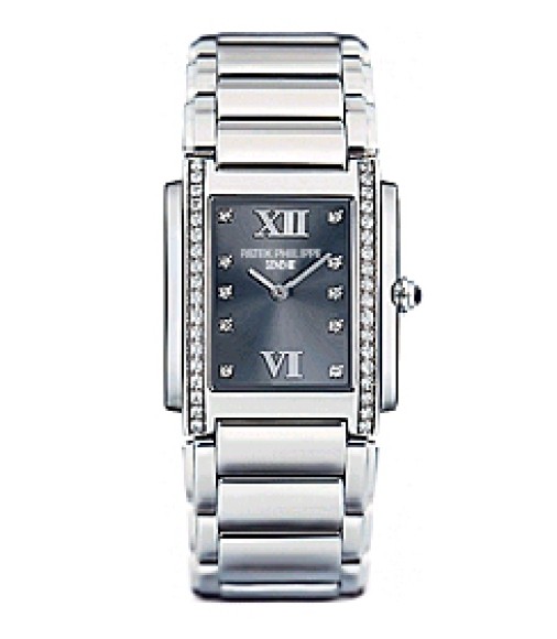 Patek Philippe Twenty-4 Diamond Ladies Watch Replica 4910-10A-10