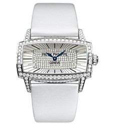 Patek Philippe Gondolo Gemma White Gold Ladies Watch Replica 4982G