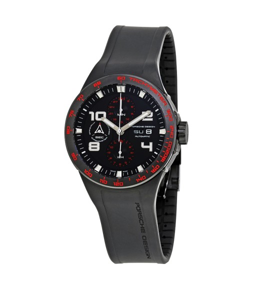 Porsche Design P6340 Red Dial Automatic Mens Chronograph Watch