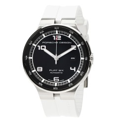 Porsche Design P6350 Flat 6 Black Dial Automatic Mens Watch