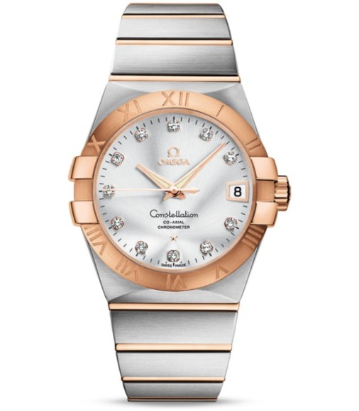 Omega Constellation Chronometer 38mm Watch Replica 123.20.38.21.52.001