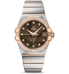 Omega Constellation Chronometer 38mm Watch Replica 123.25.38.21.63.001