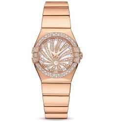 Omega Constellation Luxury Edition Quarz Mini Watch Replica 123.55.24.60.55.013