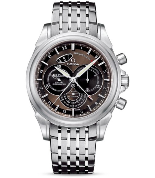 Omega De Ville Co-Axial Chronoscope Watch Replica 422.10.44.52.13.001