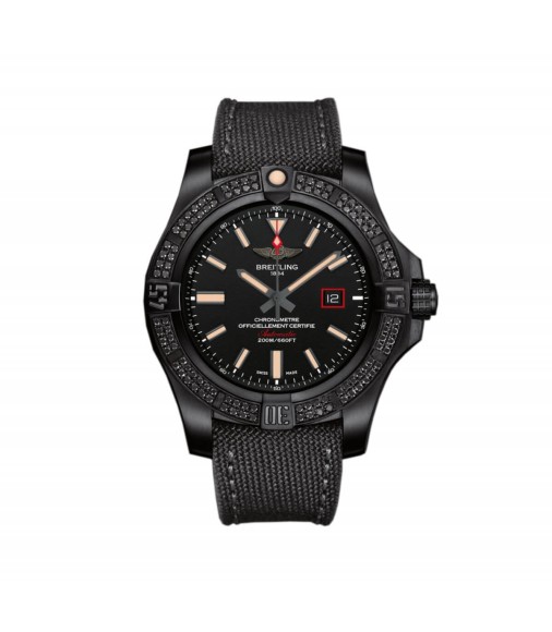 Replica Breitling Avenger Titanium Black Dial Mens V17311AT/BD74