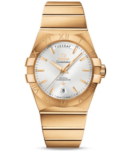 Omega Constellation Day Date Watch Replica 123.50.38.22.02.002