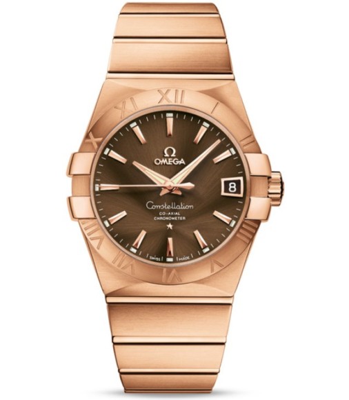 Omega Constellation Chronometer 38mm Watch Replica 123.50.38.21.13.001