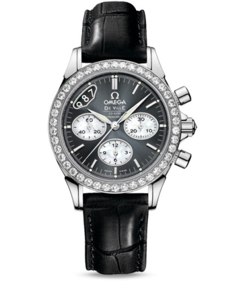 Omega De Ville Co-Axial Chronograph Watch Replica 422.18.35.50.06.001