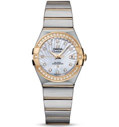 Omega Constellation Brushed Chronometer Watch Replica 123.25.27.20.55.002