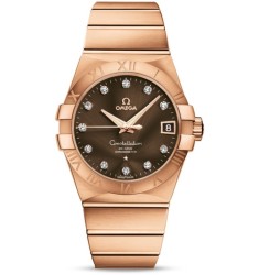 Omega Constellation Chronometer 38mm Watch Replica 123.50.38.21.63.001