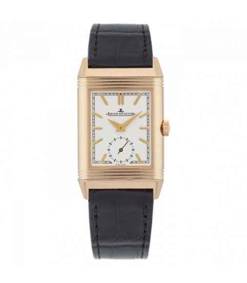 Jaeger LeCoultre Reverso Tribute Duoface Mens Hand Wound Imitation