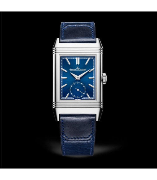 Jaeger-LeCoultre 3978480 Reverso Tribute Small Seconds Stainless Steel/Blue/Fagliano Imitation