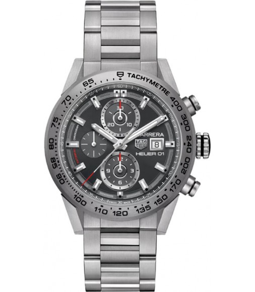 Tag Heuer Carrera Automatic Mens Chronograph Titanium replica watch