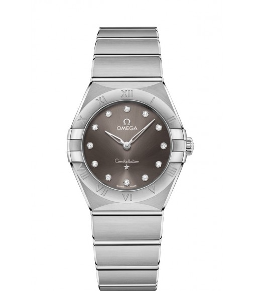 OMEGA Constellation Steel Diamonds Replica Watch 131.10.28.60.56.001