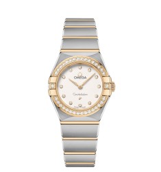 OMEGA Constellation Steel yellow gold Diamonds Replica Watch 131.25.25.60.52.002