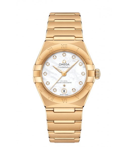 OMEGA Constellation Yellow gold Anti-magnetic Replica Watch 131.50.29.20.55.002