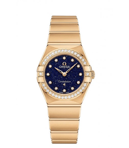 OMEGA Constellation Yellow gold Diamonds Replica Watch 131.55.25.60.53.001