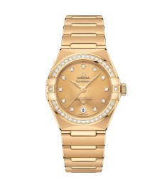 OMEGA Constellation Yellow gold Anti-magnetic Replica Watch 131.55.29.20.58.001