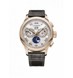 Chopard L.U.C Perpetual Chrono Rose Gold/Silver replica watch
