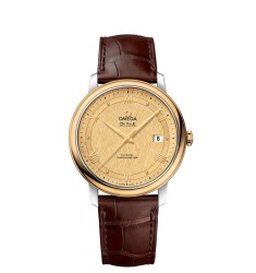 OMEGA De Ville Steel yellow gold Chronometer Replica Watch 424.23.40.20.08.001
