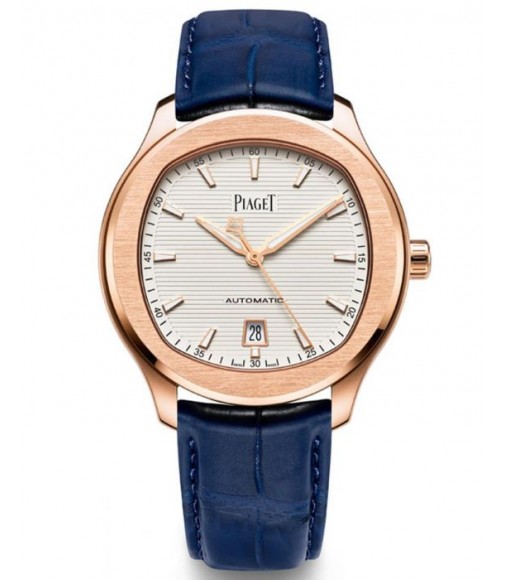 Piaget Polo S Automatic White Dial Men's 18kt Rose Gold Replica G0A43010