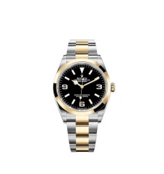 Replica Rolex Explorer Rolesor Oystersteel and 18 ct yellow gold M124273-0001 Watch