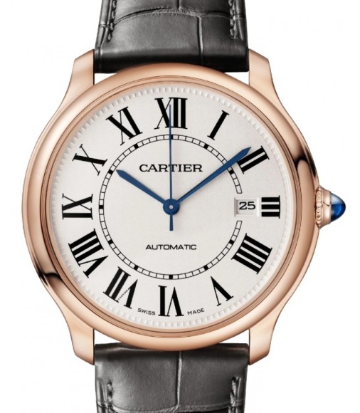 Replica Cartier Ronde de Cartier Automatic Stainless Steel Green Dial Watch