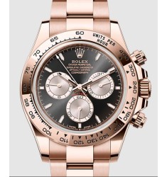 Replica Rolex Cosmograph Daytona 116505 Stainless Steel Black Dial Oyster Bracelet Watch