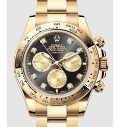 Fake Rolex Cosmograph Daytona 116508 Stainless Steel Black Dial Oyster Bracelet Watch