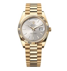 Replica Rolex Day-Date 118238 Yellow Gold Champagne Dial President Bracelet Watch