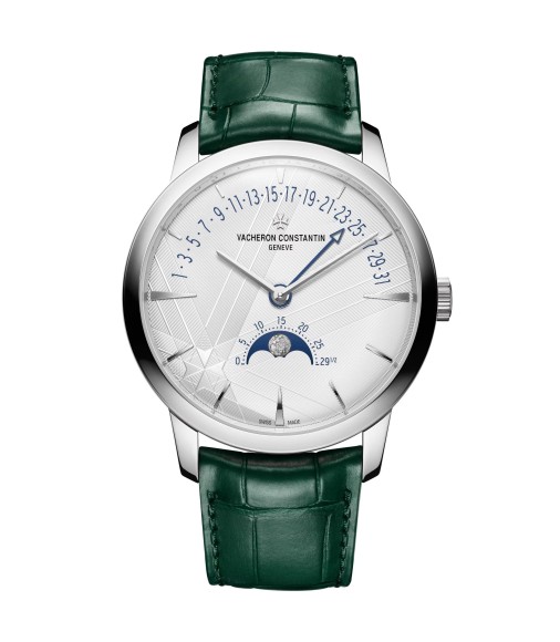 Vacheron Constantin 4010U/000G-H057 : Patrimony Moon Phase and Retrograde Date White Gold / 270th Anniversary
