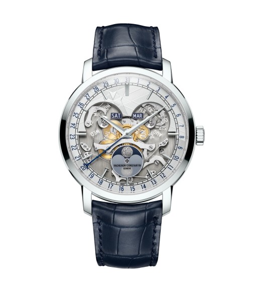 Vacheron Constantin 4020T/000P-H038 : Traditionnelle Complete Calendar Openface Platinum / 170th Anniversary