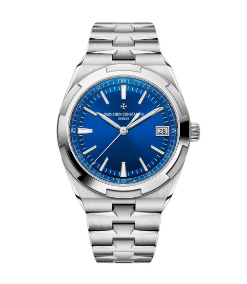 Vacheron Constantin 4520V/210A-B128 : Overseas Date Stainless Steel / Blue