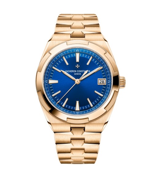 Vacheron Constantin 4520V/210R-B705 : Overseas Date Pink Gold / Blue