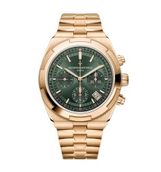 Vacheron Constantin 5520V/210R-B966 : Overseas Chronograph Pink Gold / Green