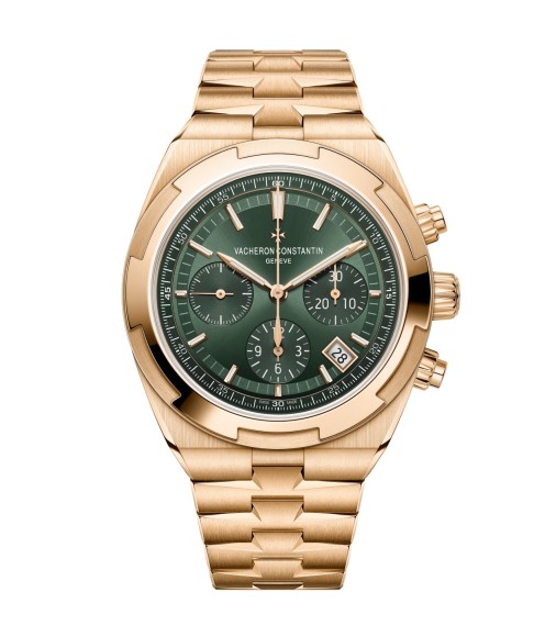 Vacheron Constantin 5520V/210R-B966 : Overseas Chronograph Pink Gold / Green