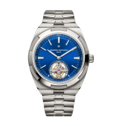 Vacheron Constantin 6000V/210T-H032 : Overseas TourbillonTitanium / Blue