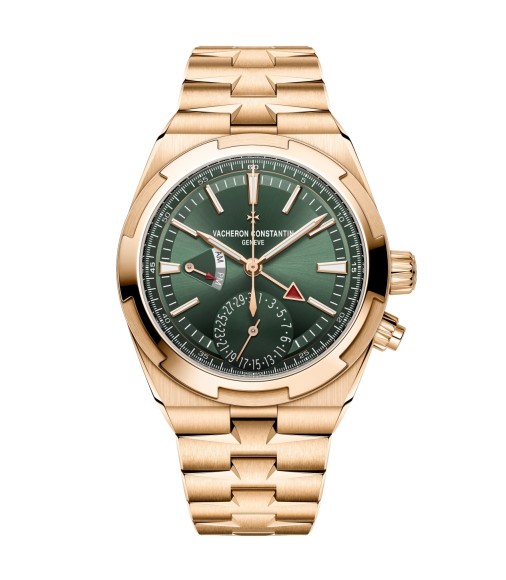 Vacheron Constantin 7920V/210R-B965 : Overseas Dual Time Pink Gold / Green