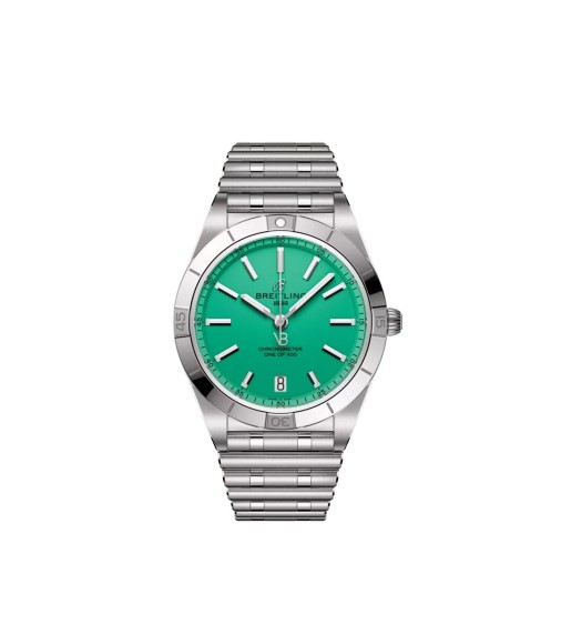 Breitling A103801A1L1A1 : Chronomat Automatic 36 Victoria Beckham Stainless Steel / Peppermint