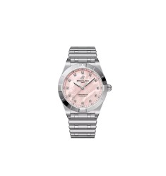 Breitling A72310101K1A1 : Chronomat 28 Stainless Steel / Pink MOP