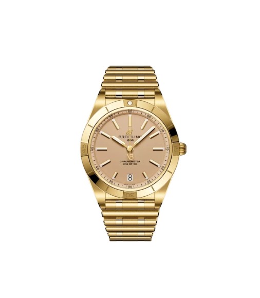 Breitling K103801A1A1K1 : Chronomat Automatic 36 Victoria Beckham Yellow Gold / Sand