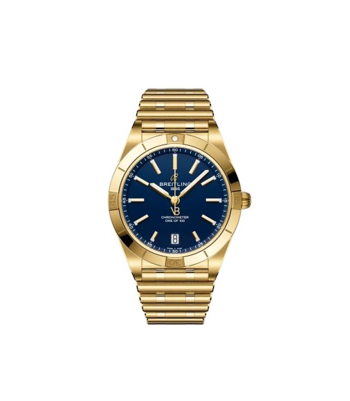 Breitling K103801A1C1K1 : Chronomat Automatic 36 Victoria Beckham Yellow Gold / Midnight Blue