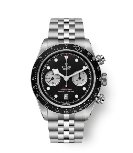 Tudor M79360N-0013 : Heritage Black Bay Chronograph Inverted Panda / Bracelet